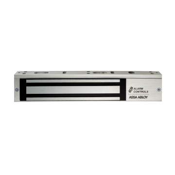 Alarm Controls, 600LB Magnetic Lock 600lbs Holding Force w/ LED, Bond & Door Status Sensors